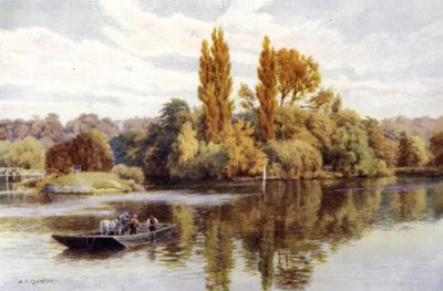 Cookham Ferry by Alfred Robert Quinton